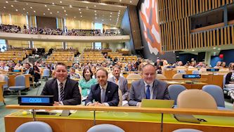 Náměstek Radim Sršeň prezentoval aktivity ČR v oblasti plnění Cílů udržitelného rozvoje Agendy 2030 na globálním setkání členských států OSN na vysoké politické úrovni v New Yorku